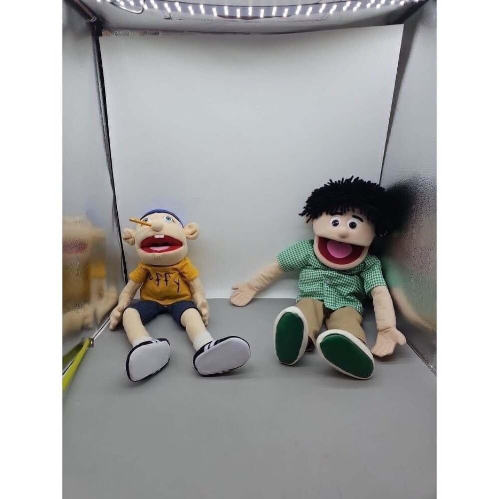 Official SML Merch 2021  Jeffy And  Kenny  Hand Puppets Plush Soft Toy Pencil